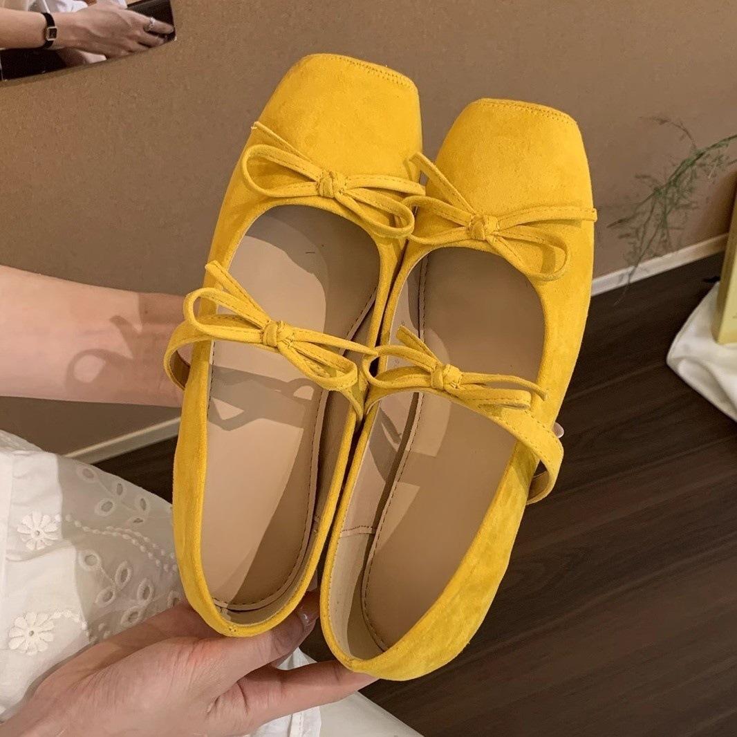 Inner height increase square head bow shallow mouth single shoes women s spring skirt fairy ballet style soft flat Mary Jane shoes 35
Inner height increase square head bow shallow mouth single shoes women s spring skirt fairy ballet style soft flat Mary Jane shoes 35