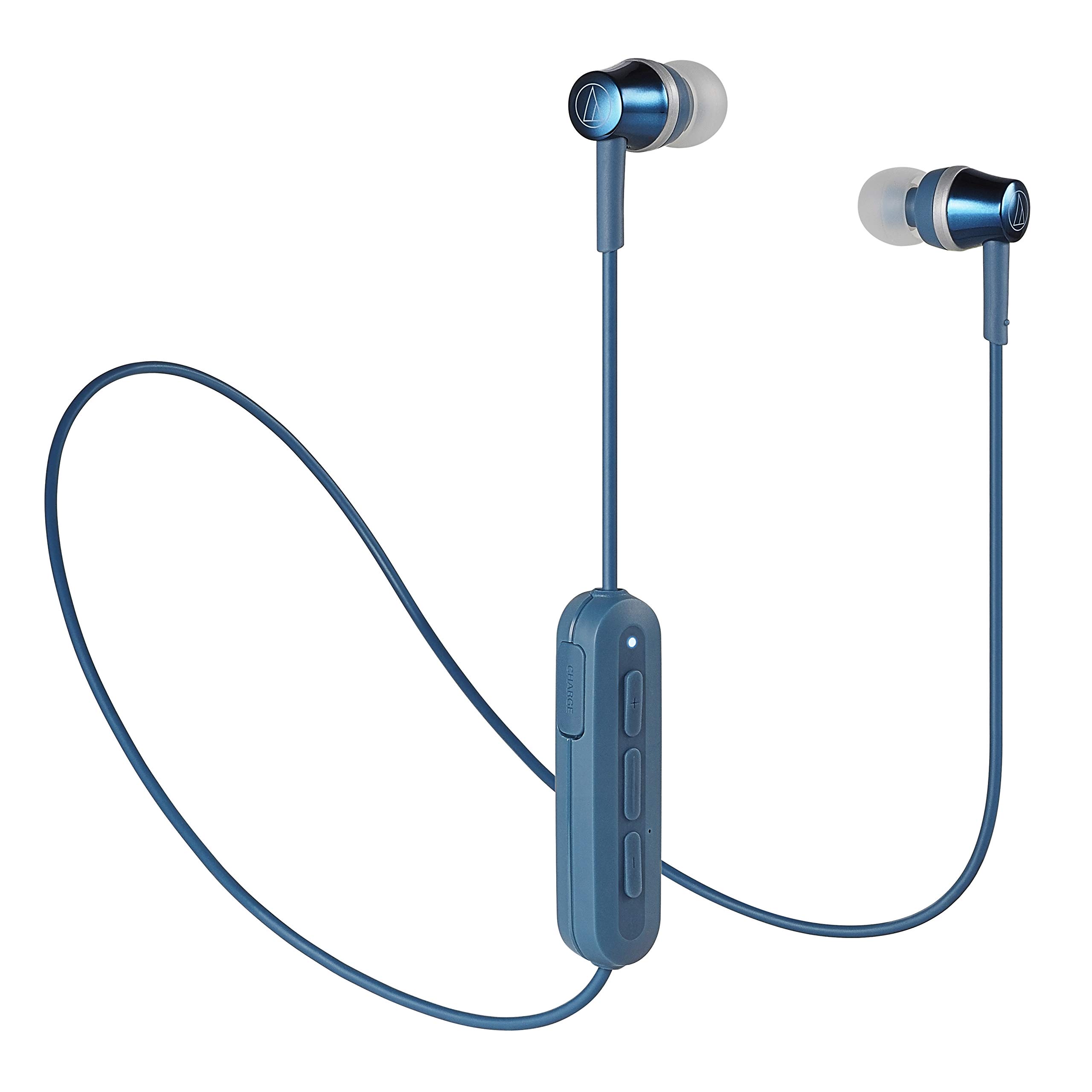 Audio Technica SoundReality Wireless Earphones with Bluetooth Remote Blue BL Control/Mic ATH-CKR300BT
Audio Technica SoundReality Wireless Earphones with Bluetooth Remote Blue BL Control/Mic ATH-CKR300BT