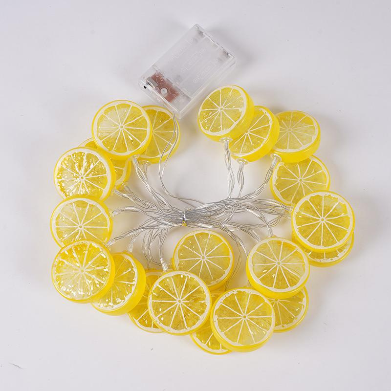 Colorful LED Lemon Slice String Lights for Outdoor and Indoor Decor Yellow Lemon
Colorful LED Lemon Slice String Lights for Outdoor and Indoor Decor Yellow Lemon
