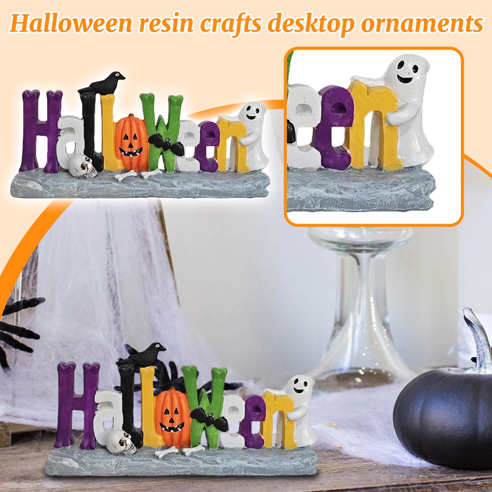 Хэллоуинские украшения Эльфы Привидение/ Карточка со словом Гном Ведьма Вечеринка Дом Парк/ Изделия из смолы One Size
Хэллоуинские украшения Эльфы Привидение/ Карточка со словом Гном Ведьма Вечеринка Дом Парк/ Изделия из смолы One Size