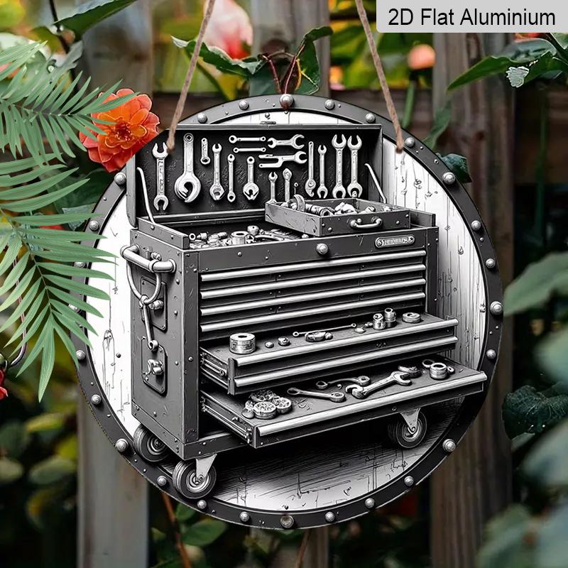 2D Flat 1pc Aluminum Decorative Piece, Toolbox Style 7.87 inches × 7.87 inches Perfect for decorating bars, kitchens, cafes, family rooms, living 1pc
2D Flat 1pc Aluminum Decorative Piece, Toolbox Style 7.87 inches × 7.87 inches Perfect for decorating bars, kitchens, cafes, family rooms, living 1pc