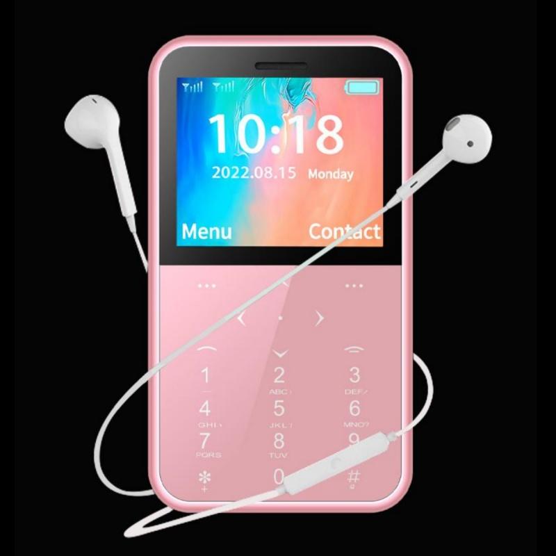 H888 Студентський Мобільний Телефон 1.8 дюймовий 2G Міні Телефон HD Камера Світлодіодний Ліхтарик Один Клік SOS Маленький Мобільний Телефон Підтримка Навушників рожевий
H888 Студентський Мобільний Телефон 1.8 дюймовий 2G Міні Телефон HD Камера Світлодіодний Ліхтарик Один Клік SOS Маленький Мобільний Телефон Підтримка Навушників рожевий