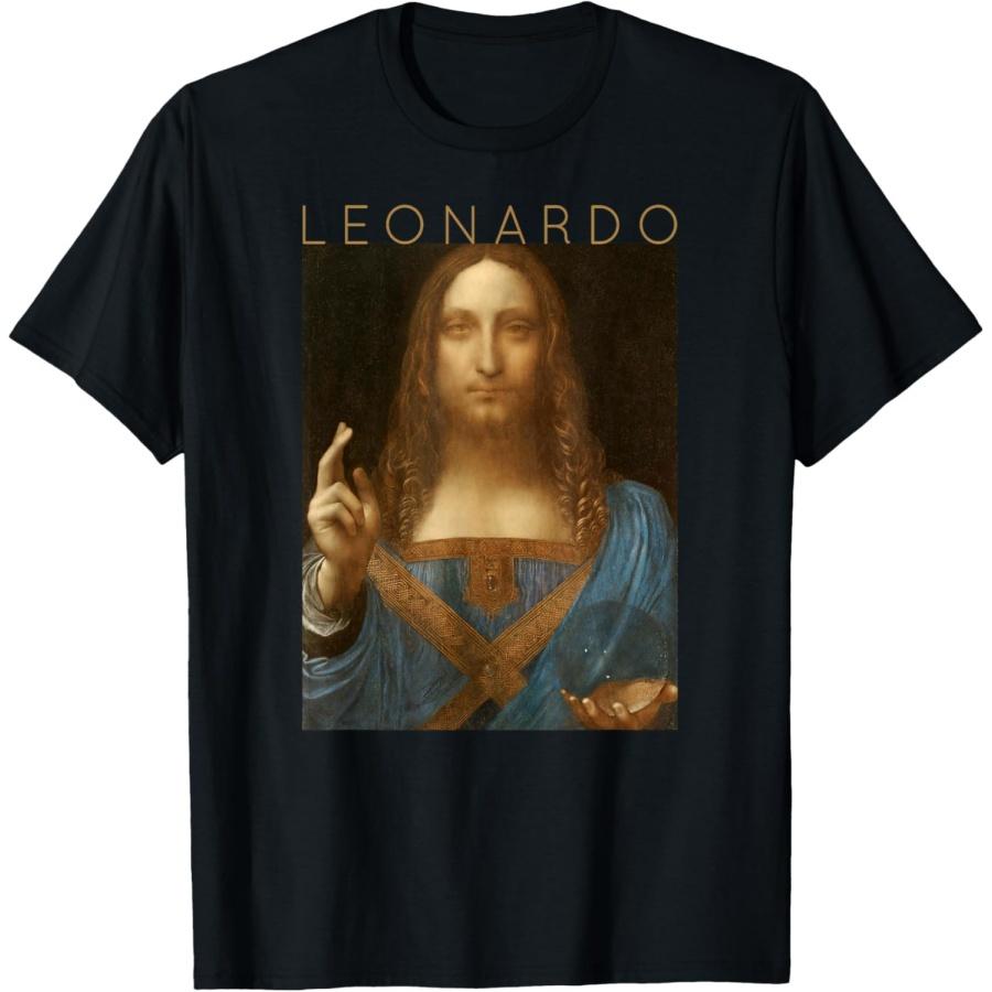 Leonardo da Vinci - Salvator Mundi - Art for Artists T-Shirt XXXXXL чорний
Leonardo da Vinci - Salvator Mundi - Art for Artists T-Shirt XXXXXL чорний