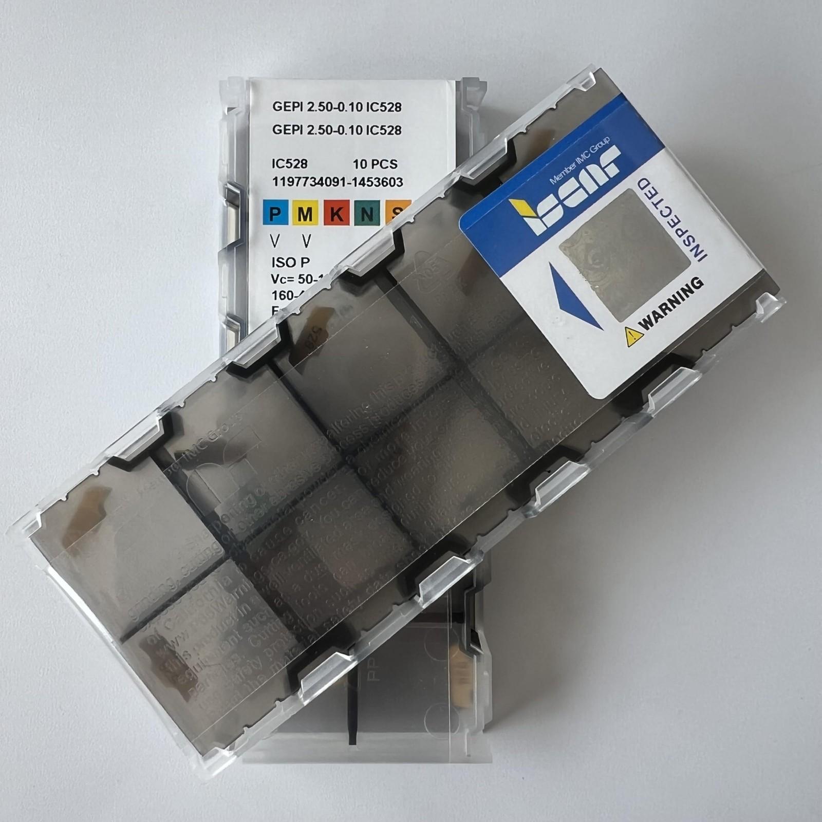 ISCAR / GEPI2.50-0.10 IC528 / Industrial indexable carbide inserts 10 Pcs
ISCAR / GEPI2.50-0.10 IC528 / Industrial indexable carbide inserts 10 Pcs