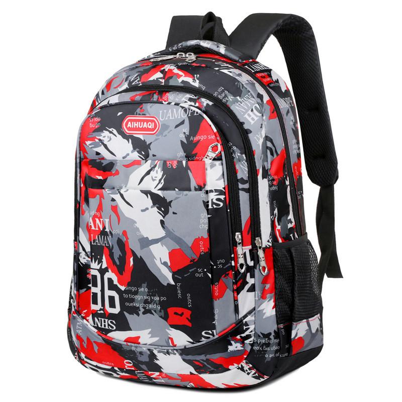 Модный школьный рюкзак с полосатым принтом, износостойкий, водоотталкивающий красный
Модный школьный рюкзак с полосатым принтом, износостойкий, водоотталкивающий красный
