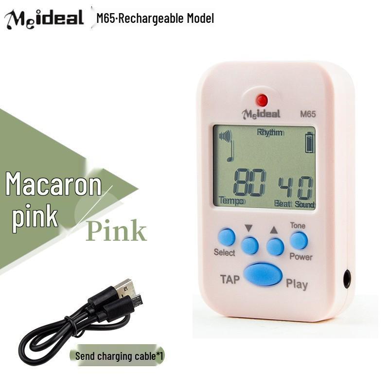 Акумуляторний універсальний електронний метроном M65 для вокалу, фортепіано, гітари, барабанів, скрипки, гучженя
Акумуляторний універсальний електронний метроном M65 для вокалу, фортепіано, гітари, барабанів, скрипки, гучженя