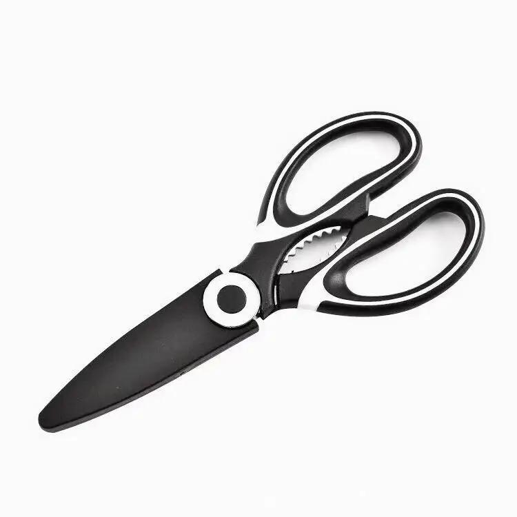 Multifunctional Kitchen Scissors Stainless Steel Chicken Bone Scissors Bottle Opener Walnut Clip Kitchen Tools черный белый
Multifunctional Kitchen Scissors Stainless Steel Chicken Bone Scissors Bottle Opener Walnut Clip Kitchen Tools черный белый