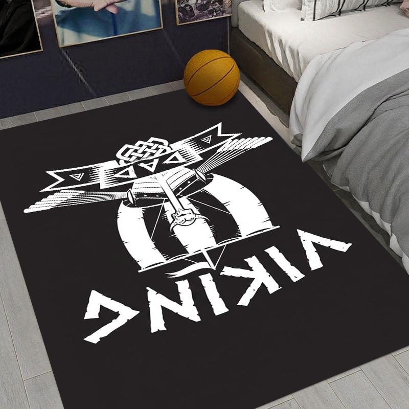 Black Area Carpet Inspired By Viking Featuring Golden Nordic Anti-slip for Living Room Bedroom Decoration Vikings Theme Carpet 40X60cm
Black Area Carpet Inspired By Viking Featuring Golden Nordic Anti-slip for Living Room Bedroom Decoration Vikings Theme Carpet 40X60cm