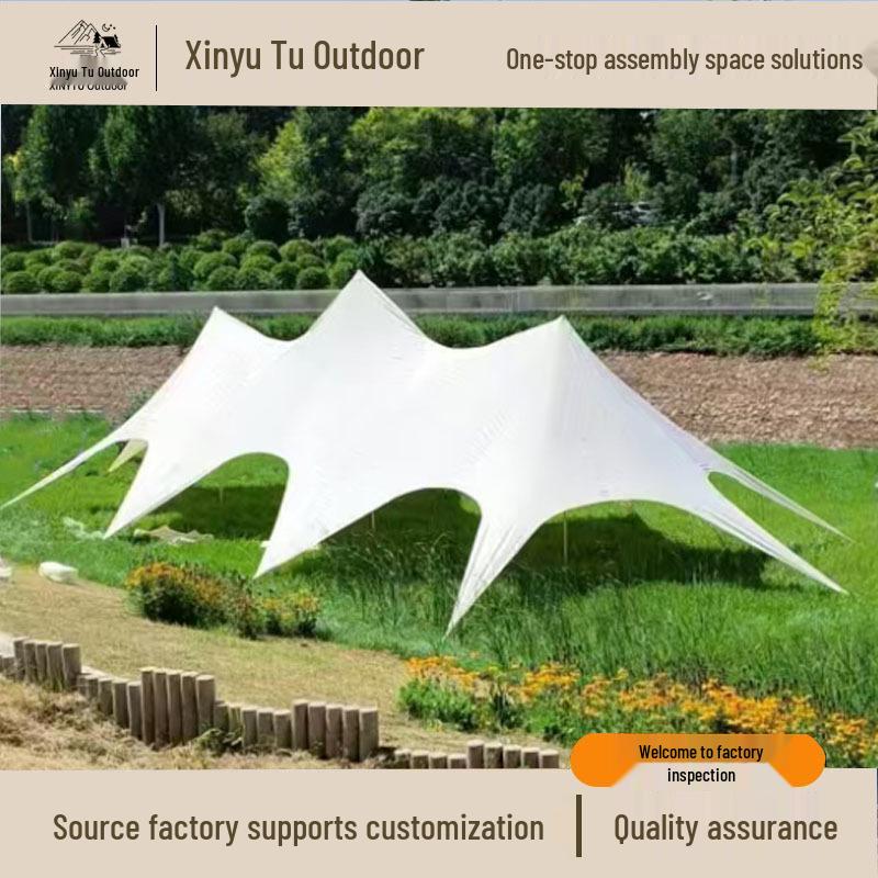 Large Lotus Mountain Canopy Tent - Single, Double, or Triple Peak Design Ground Stake розовый
Large Lotus Mountain Canopy Tent - Single, Double, or Triple Peak Design Ground Stake розовый