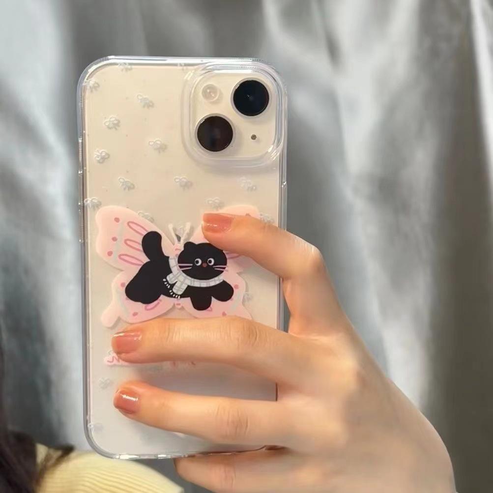 Чехол для Apple 15 Pro с бабочкой и черным котом: Подходит для iPhone 14/13/12, XR/XS/11, 7 Plus - Мягкий, Прозрачный, Ударопрочный iPhone XS Max
Чехол для Apple 15 Pro с бабочкой и черным котом: Подходит для iPhone 14/13/12, XR/XS/11, 7 Plus - Мягкий, Прозрачный, Ударопрочный iPhone XS Max