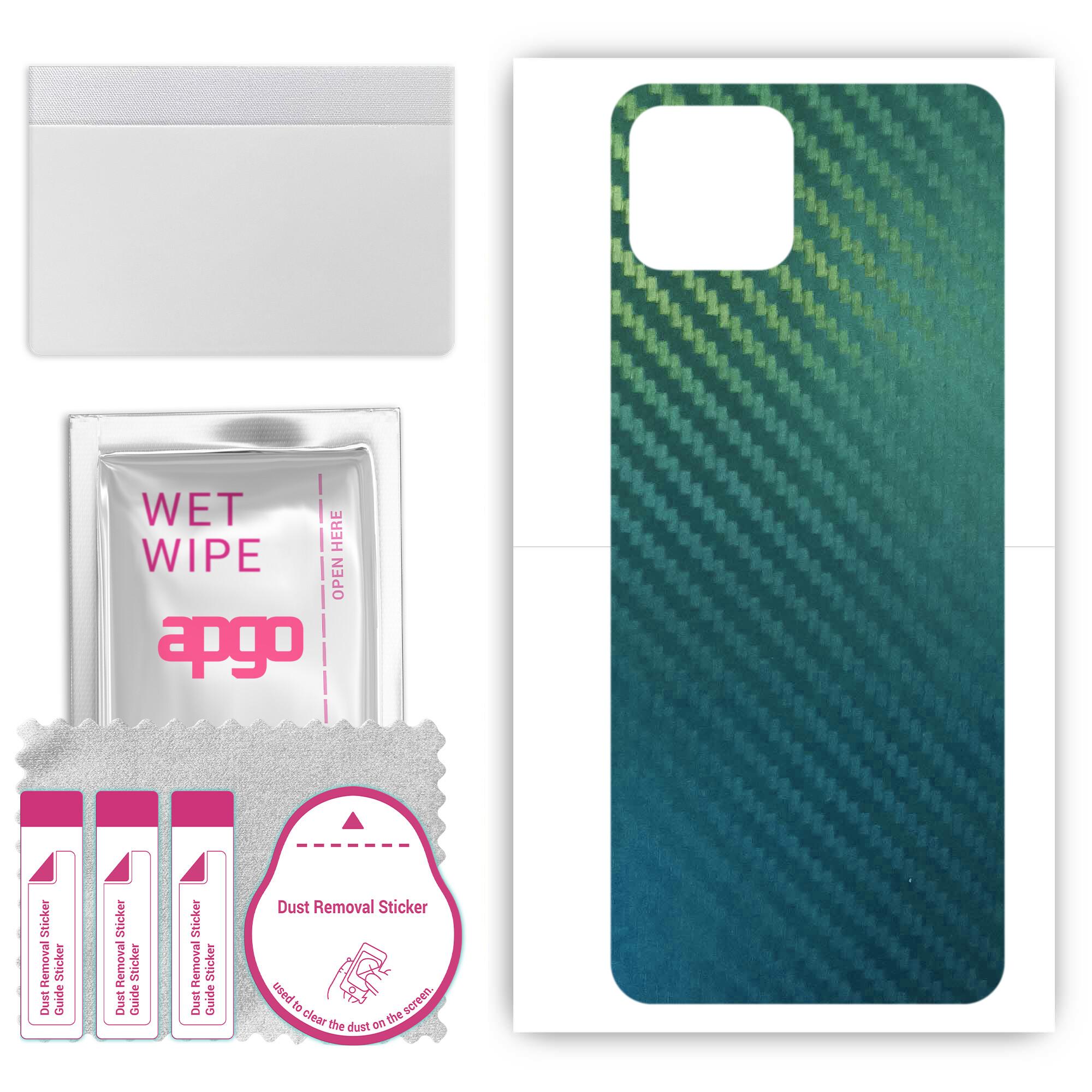 apgo Protective Skin Sticker for the back compatible with Infinix Smart 6 Plus, Wrap Film, Foil, Vinyl - Pattern Carbon Chameleon CAKA1
apgo Protective Skin Sticker for the back compatible with Infinix Smart 6 Plus, Wrap Film, Foil, Vinyl - Pattern Carbon Chameleon CAKA1