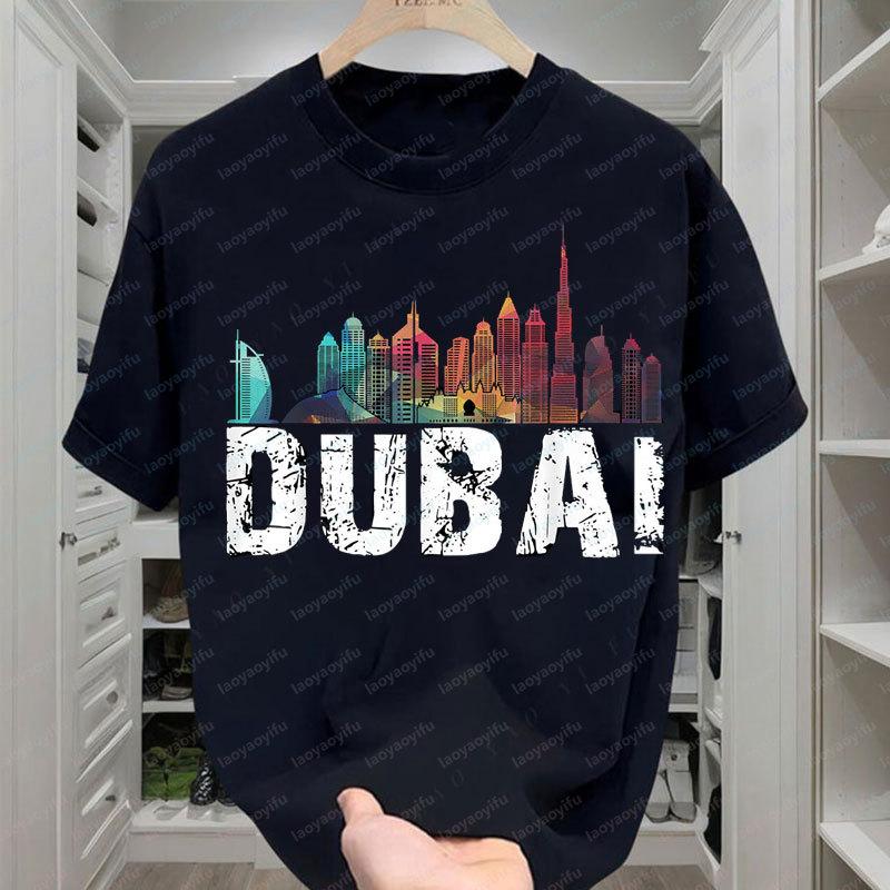 UAE Dubai City T-Shirt Summer Cotton Short Sleeve O-Neck Mens T Shirt New style hot selling short sleeved camisa clothes 5XL різнокольоровий
UAE Dubai City T-Shirt Summer Cotton Short Sleeve O-Neck Mens T Shirt New style hot selling short sleeved camisa clothes 5XL різнокольоровий