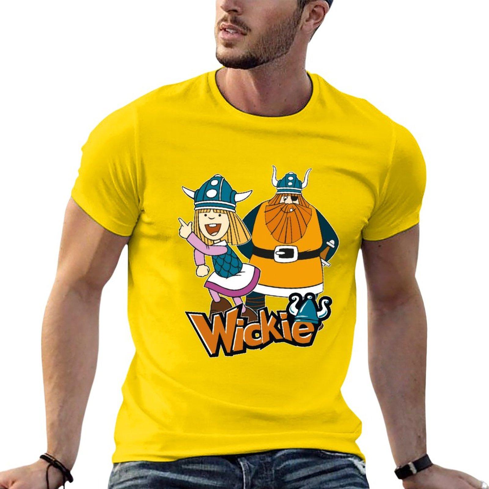 New Vicky the Viking is a fun series for kids from the 70 s, beautiful retro cartoon characters Vicky and Chief Halvar T-Shirt M
New Vicky the Viking is a fun series for kids from the 70 s, beautiful retro cartoon characters Vicky and Chief Halvar T-Shirt M