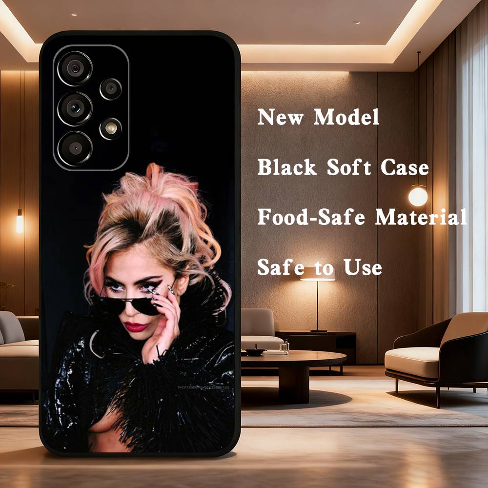 L-Lady G-Gaga Famous Singer For Samsung Galaxy A53,31,52,72,41,Note,J7,8,9,5G,22,73,32,71, Soft Black Silicone Case SamsungA52
L-Lady G-Gaga Famous Singer For Samsung Galaxy A53,31,52,72,41,Note,J7,8,9,5G,22,73,32,71, Soft Black Silicone Case SamsungA52