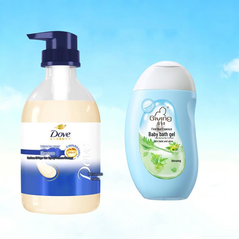 Dove Intensive Nourishment Shampoo & Beginning Baby Shower Gel Set
Dove Intensive Nourishment Shampoo & Beginning Baby Shower Gel Set