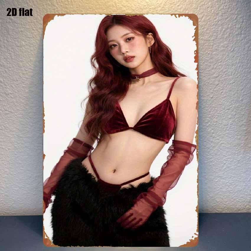 Metal Wall Art Redhead Woman Elegant Portrait with Fur Collar Modern Home Office Decor Unique Gift Iron Art Sign 20x30cm
Metal Wall Art Redhead Woman Elegant Portrait with Fur Collar Modern Home Office Decor Unique Gift Iron Art Sign 20x30cm