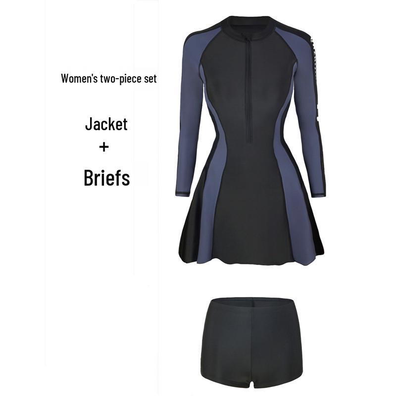 Женский купальник с длинным рукавом, защищающий от солнца и стройнящий, - дизайн «Медуза 2025» для серфинга и дайвинга Large чёрный
Женский купальник с длинным рукавом, защищающий от солнца и стройнящий, - дизайн «Медуза 2025» для серфинга и дайвинга Large чёрный