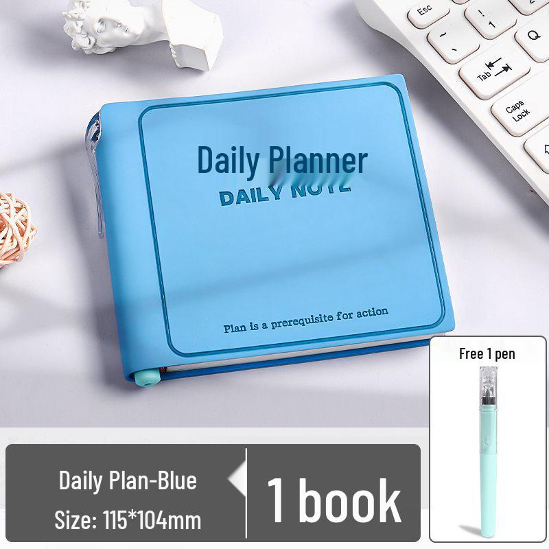 Compact Daily Planner Mini: Portable Pocket Square Notebook for Time Management & Self-Discipline
Compact Daily Planner Mini: Portable Pocket Square Notebook for Time Management & Self-Discipline