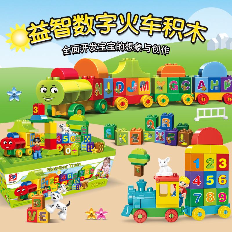 Large Particle Building Blocks - Letter & Number Train for Children s Early Education & Cognitive Development
Large Particle Building Blocks - Letter & Number Train for Children s Early Education & Cognitive Development