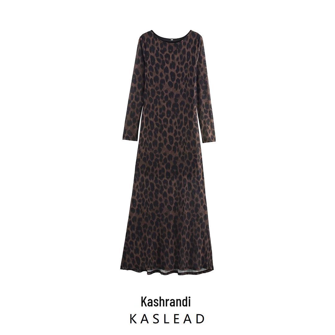 Spring 2025 Women s European & American Leopard Print Bodycon Maxi Dress - Slimming, Fashionable, Classic Style Medium
Spring 2025 Women s European & American Leopard Print Bodycon Maxi Dress - Slimming, Fashionable, Classic Style Medium