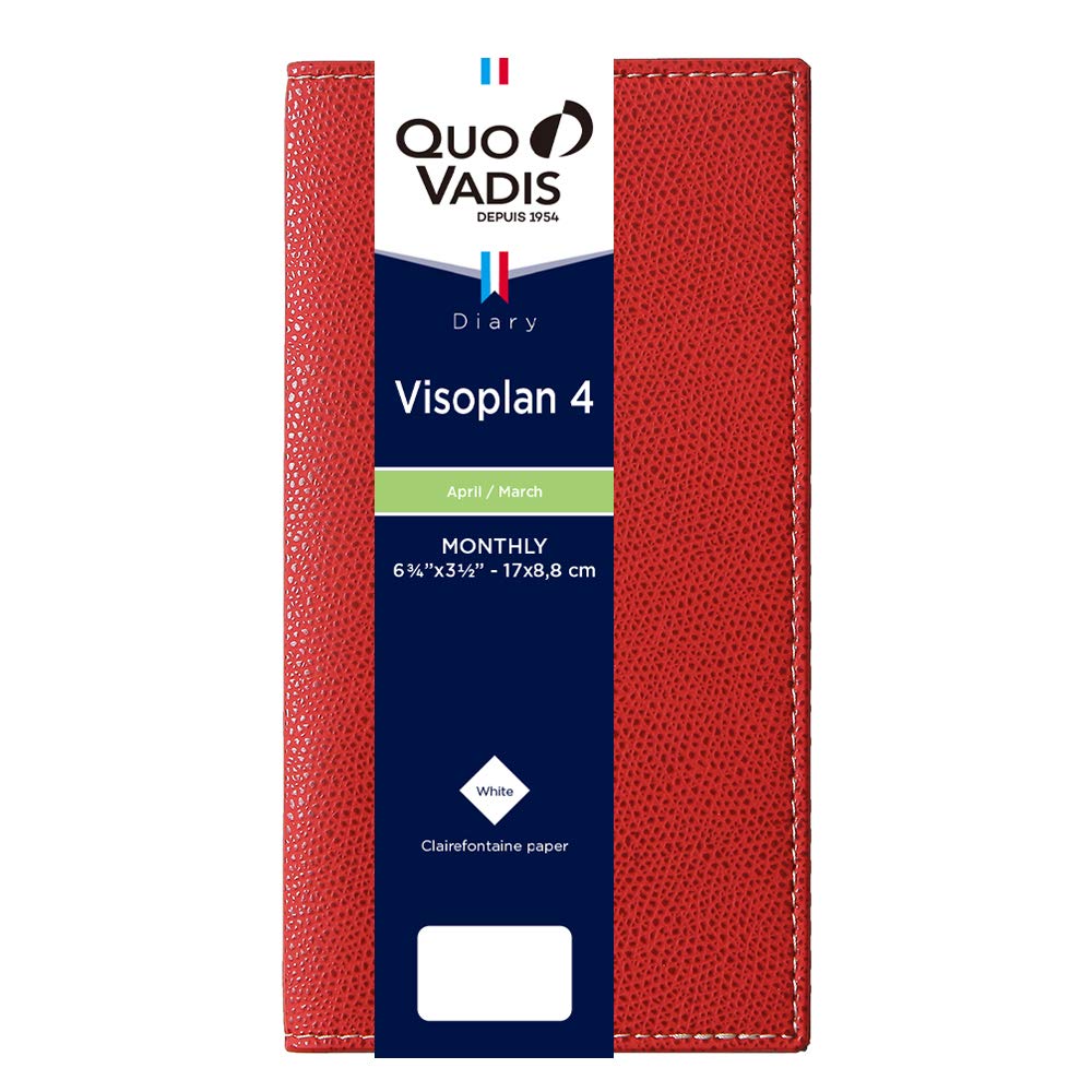 QUOVADIS 2026 April-start Diary Biso Plan 4/Club (Monthly, Slim Size 17x8.8cm) red qv66502rd красный
QUOVADIS 2026 April-start Diary Biso Plan 4/Club (Monthly, Slim Size 17x8.8cm) red qv66502rd красный