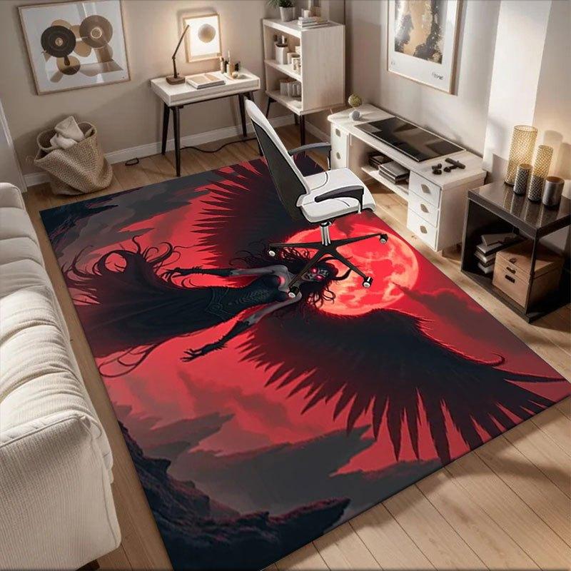 Dark Angel Wings Fantasy Art Print Poster Office Mat Perfect for Home Decor Office Desk Chair Rugs Chair Carpet for office Polyester Chair 60cm by 90cm
Dark Angel Wings Fantasy Art Print Poster Office Mat Perfect for Home Decor Office Desk Chair Rugs Chair Carpet for office Polyester Chair 60cm by 90cm