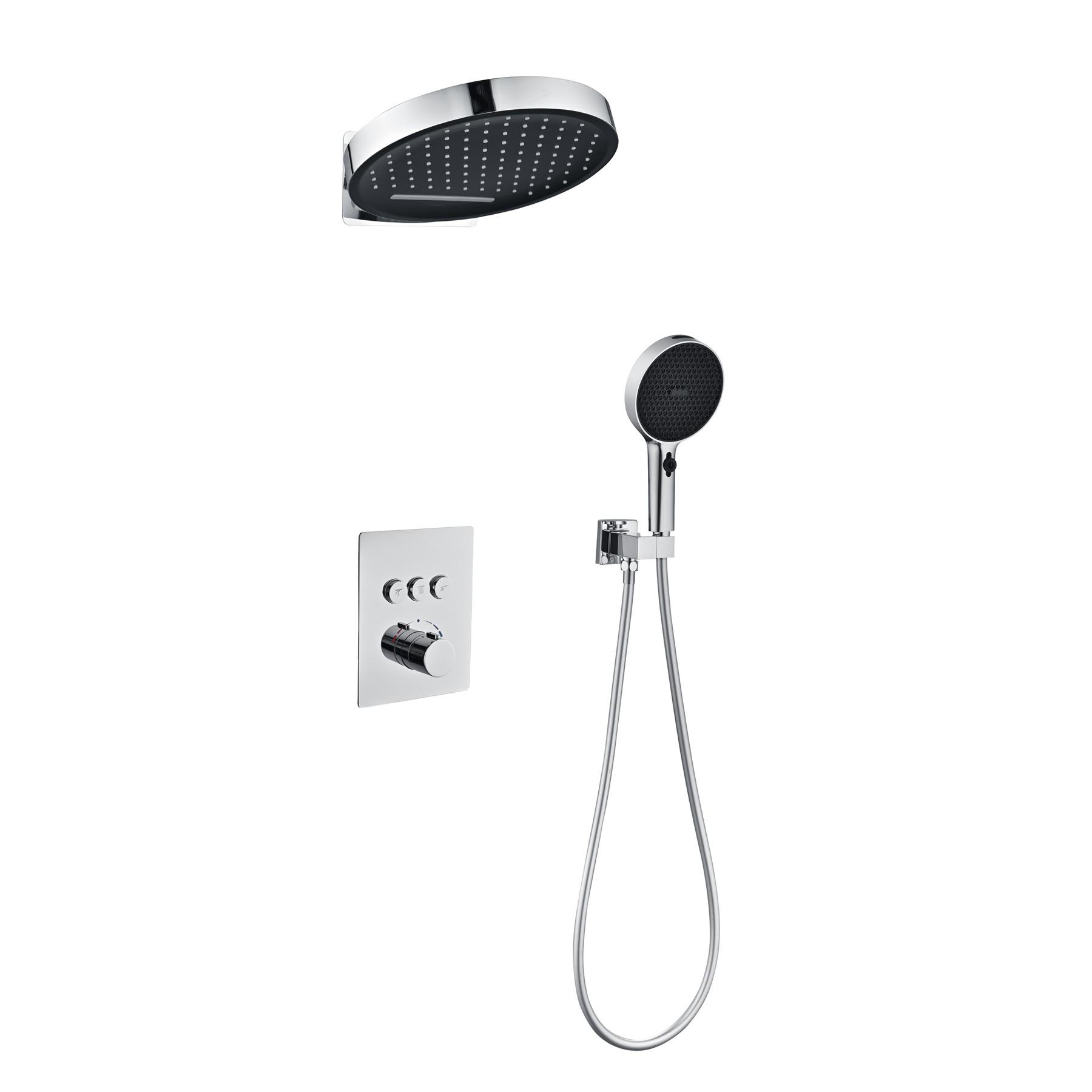 Wall Conceal Bathroom Shower Faucet Set Brass 2 ways Rainfall Bathroom wall mounted shower faucet set grey chrome black
Wall Conceal Bathroom Shower Faucet Set Brass 2 ways Rainfall Bathroom wall mounted shower faucet set grey chrome black