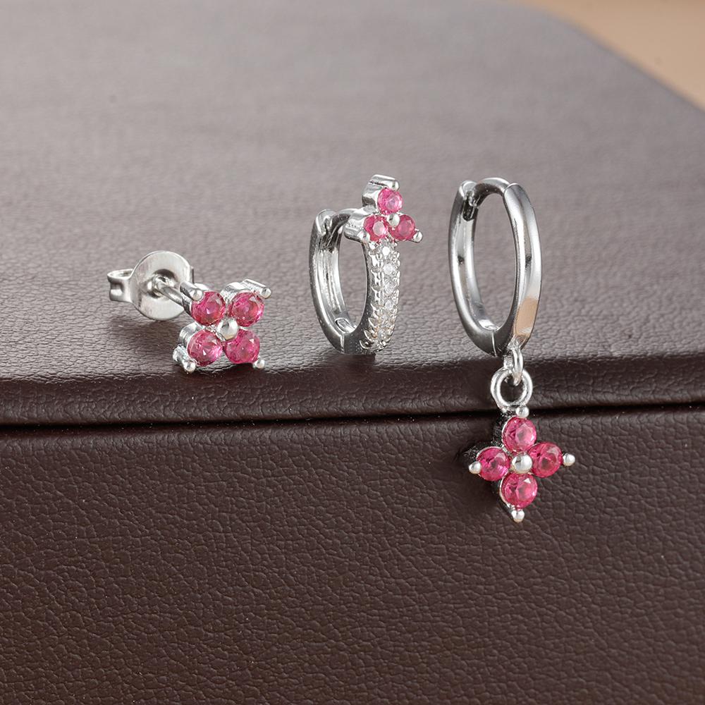 3PCS Stainless Steel Hoop Earrings Set For Women Multicolor Crystal Geometry Zircon Gold Plated Huggie Pendant Piercing Jewelry
3PCS Stainless Steel Hoop Earrings Set For Women Multicolor Crystal Geometry Zircon Gold Plated Huggie Pendant Piercing Jewelry