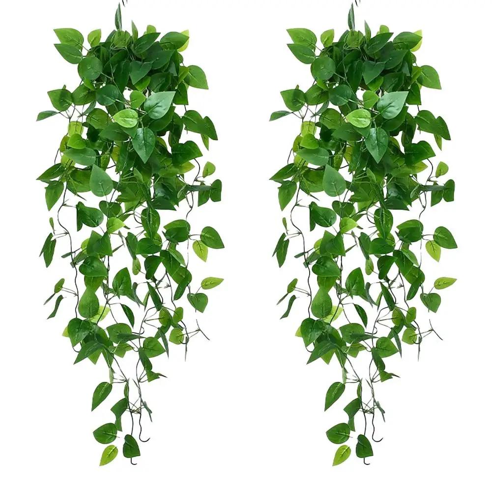 2pcs Simulated Wall Hanging Artificial Ivy Leaf 100cm Realistic Green Plastic Cloth Decor For Home Garden Wedding Indoor Ou A6B9
2pcs Simulated Wall Hanging Artificial Ivy Leaf 100cm Realistic Green Plastic Cloth Decor For Home Garden Wedding Indoor Ou A6B9