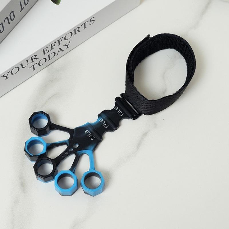 Silicone Vein Trainer for Adult Fitness Qingjin Vein Grip Device Five Finger Tension Device Finger Trainer синій
Silicone Vein Trainer for Adult Fitness Qingjin Vein Grip Device Five Finger Tension Device Finger Trainer синій