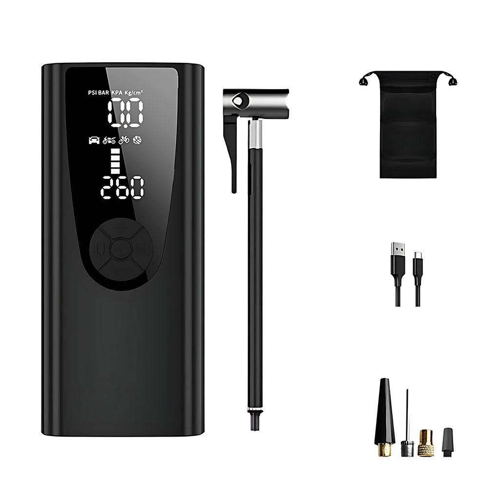 Удобный портативный электрический беспроводной насос для накачивания шин с постоянным ферромагнитным двигателем компактный
Удобный портативный электрический беспроводной насос для накачивания шин с постоянным ферромагнитным двигателем компактный