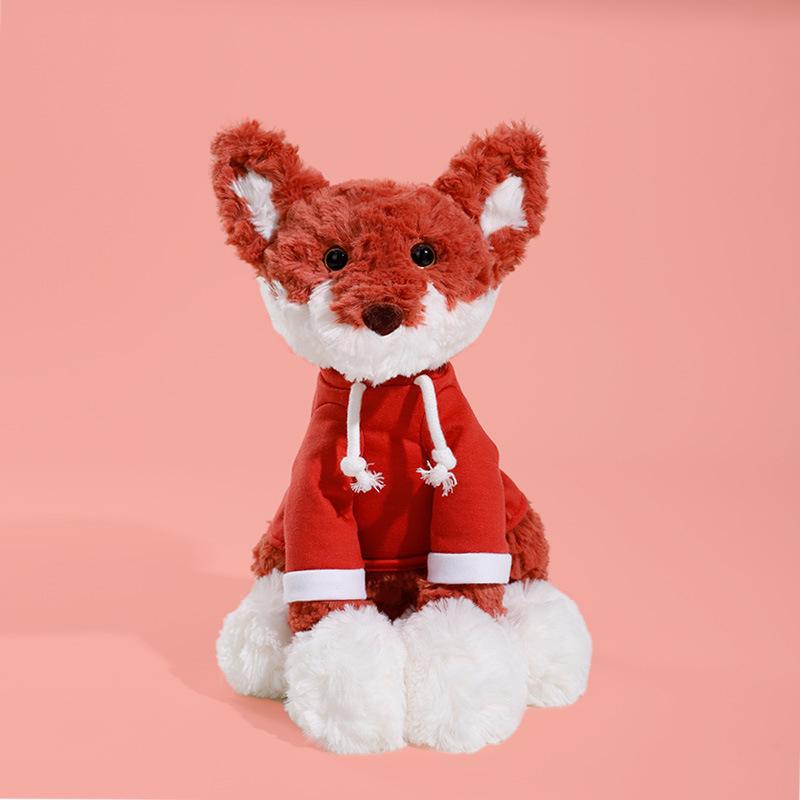 Cute Fox Plush Hoodie Doll - Adorable Gift for Kids 23 cm (0.18 kg)
Cute Fox Plush Hoodie Doll - Adorable Gift for Kids 23 cm (0.18 kg)