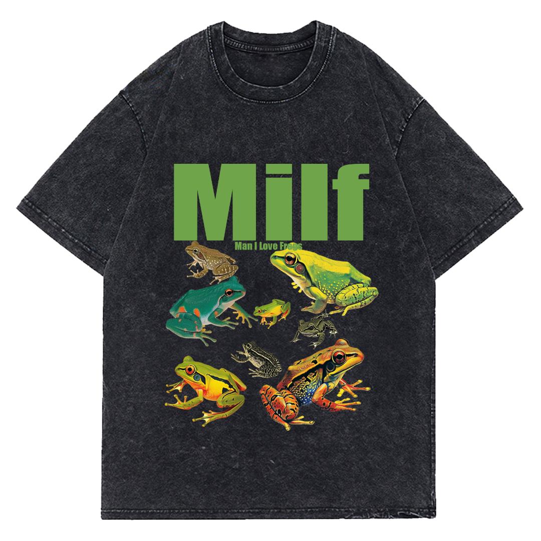 Милф Мужчина Я Люблю Лягушек Винтажная Футболка Футболка Мужская Женская Унисекс Винтажная Выстиранная Футболка Уличная Одежда Ретро Хлопковые Футболки S
Милф Мужчина Я Люблю Лягушек Винтажная Футболка Футболка Мужская Женская Унисекс Винтажная Выстиранная Футболка Уличная Одежда Ретро Хлопковые Футболки S