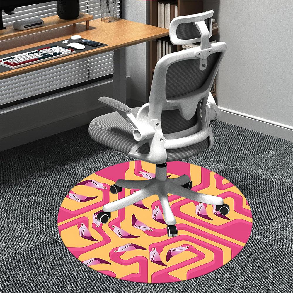 1pc Flamingo Maze Chair Carpet for Office, Non-slip, Soft and Durable Office Rug for Interior Decoration, Perfect for Office yy260313023 80cm by 80cm
1pc Flamingo Maze Chair Carpet for Office, Non-slip, Soft and Durable Office Rug for Interior Decoration, Perfect for Office yy260313023 80cm by 80cm