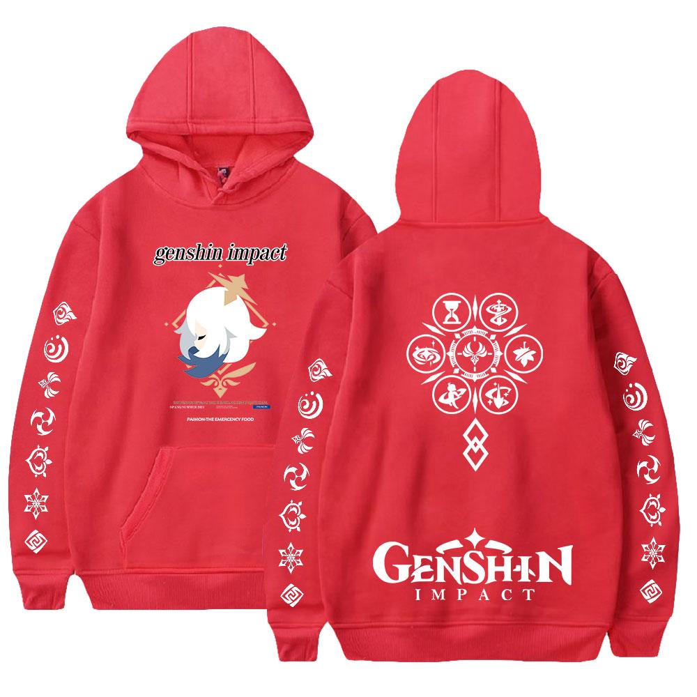 Genshin Impact Hoodies Autumn Long Sleeve Unisex Pullovers Streetwear Graphic Clothes Sweatshirt XXS червоний
Genshin Impact Hoodies Autumn Long Sleeve Unisex Pullovers Streetwear Graphic Clothes Sweatshirt XXS червоний