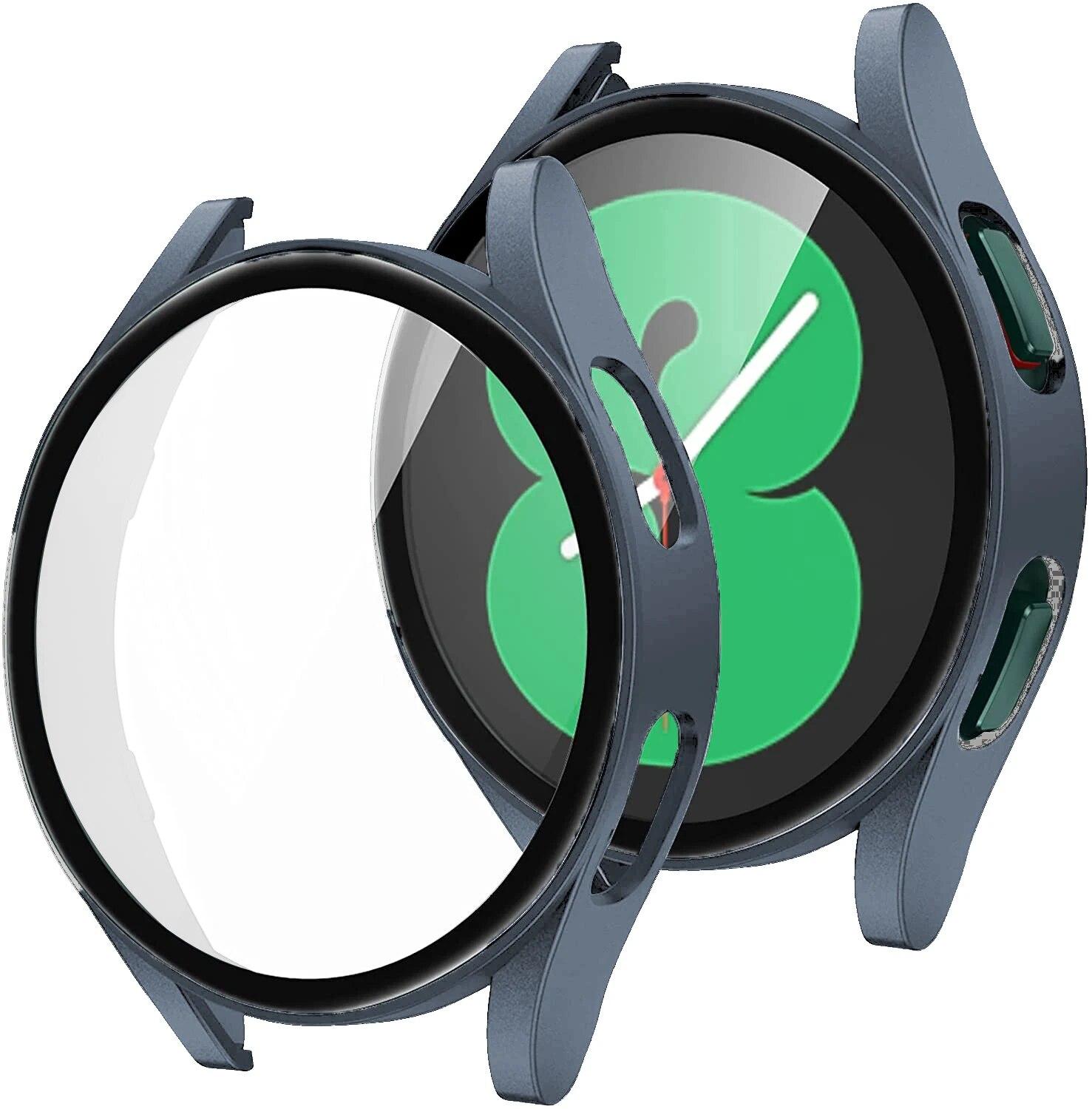 Стекло + чехол для Samsung Galaxy watch 5, 4, 40 мм, 44 мм, аксессуары для ПК, универсальный защитный бампер, защита от падения, watch5, watch4, Защитная пленка для экрана Galaxy watch 4 44mm темно-зеленого
Стекло + чехол для Samsung Galaxy watch 5, 4, 40 мм, 44 мм, аксессуары для ПК, универсальный защитный бампер, защита от падения, watch5, watch4, Защитная пленка для экрана Galaxy watch 4 44mm темно-зеленого