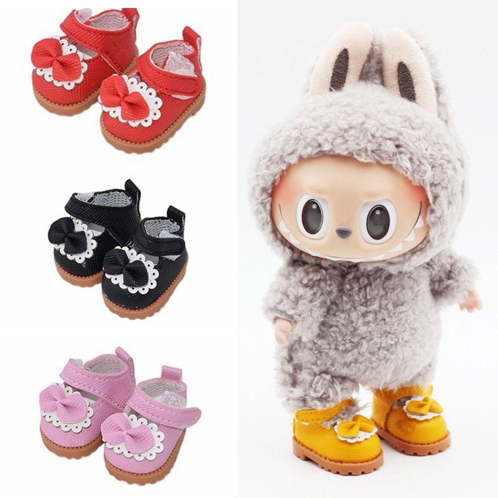 Multiple Styles Bow Shoes Replacement Leather Shoes Mini Doll Clothes Children Toys чорний
Multiple Styles Bow Shoes Replacement Leather Shoes Mini Doll Clothes Children Toys чорний