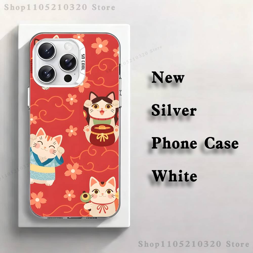 Japanese lucky cat Phone Case For iPhone 17,16,15,14,13,12,11,Pro,Max,Plus,Mini,XS,SE Anti Fall White Matte Hard Bumper iPhone15promax
Japanese lucky cat Phone Case For iPhone 17,16,15,14,13,12,11,Pro,Max,Plus,Mini,XS,SE Anti Fall White Matte Hard Bumper iPhone15promax