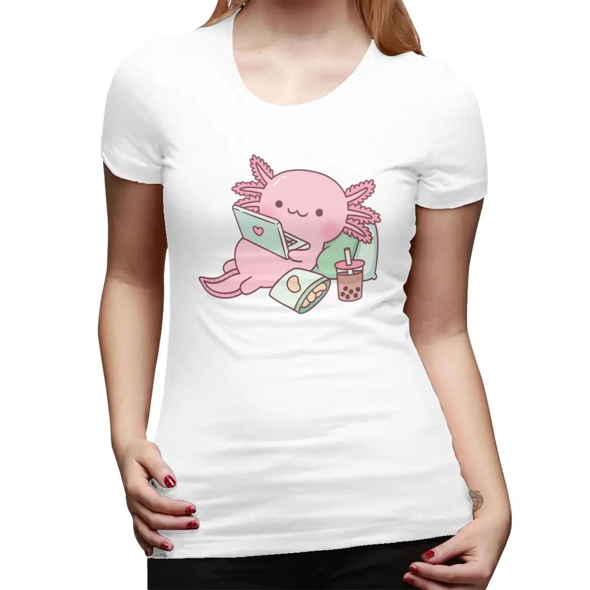 Cute Chilling Axolotl TShirt for Women Round Neck Streetwear T Shirts Womens Tees Short Summer Clothes Tops S
Cute Chilling Axolotl TShirt for Women Round Neck Streetwear T Shirts Womens Tees Short Summer Clothes Tops S