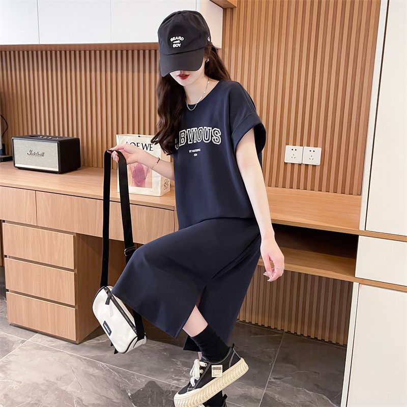 Women s T-shirt Dress Summer Lazy Person s Loose Slimming Slit Short-sleeved Dress 4XL світло-коричневого кольору
Women s T-shirt Dress Summer Lazy Person s Loose Slimming Slit Short-sleeved Dress 4XL світло-коричневого кольору