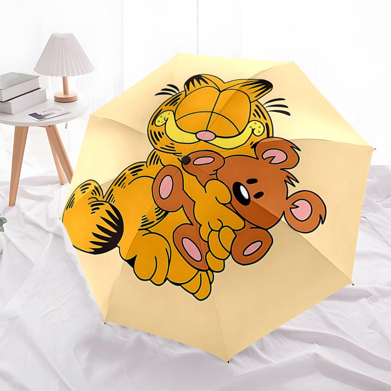Garfield and Teddy Bear Rainy Day Umbrella: Automatic Opening & Closing, Foldable Design, 8-Bone Frame, Outdoor Use, Perfect Gift for Fans a
Garfield and Teddy Bear Rainy Day Umbrella: Automatic Opening & Closing, Foldable Design, 8-Bone Frame, Outdoor Use, Perfect Gift for Fans a