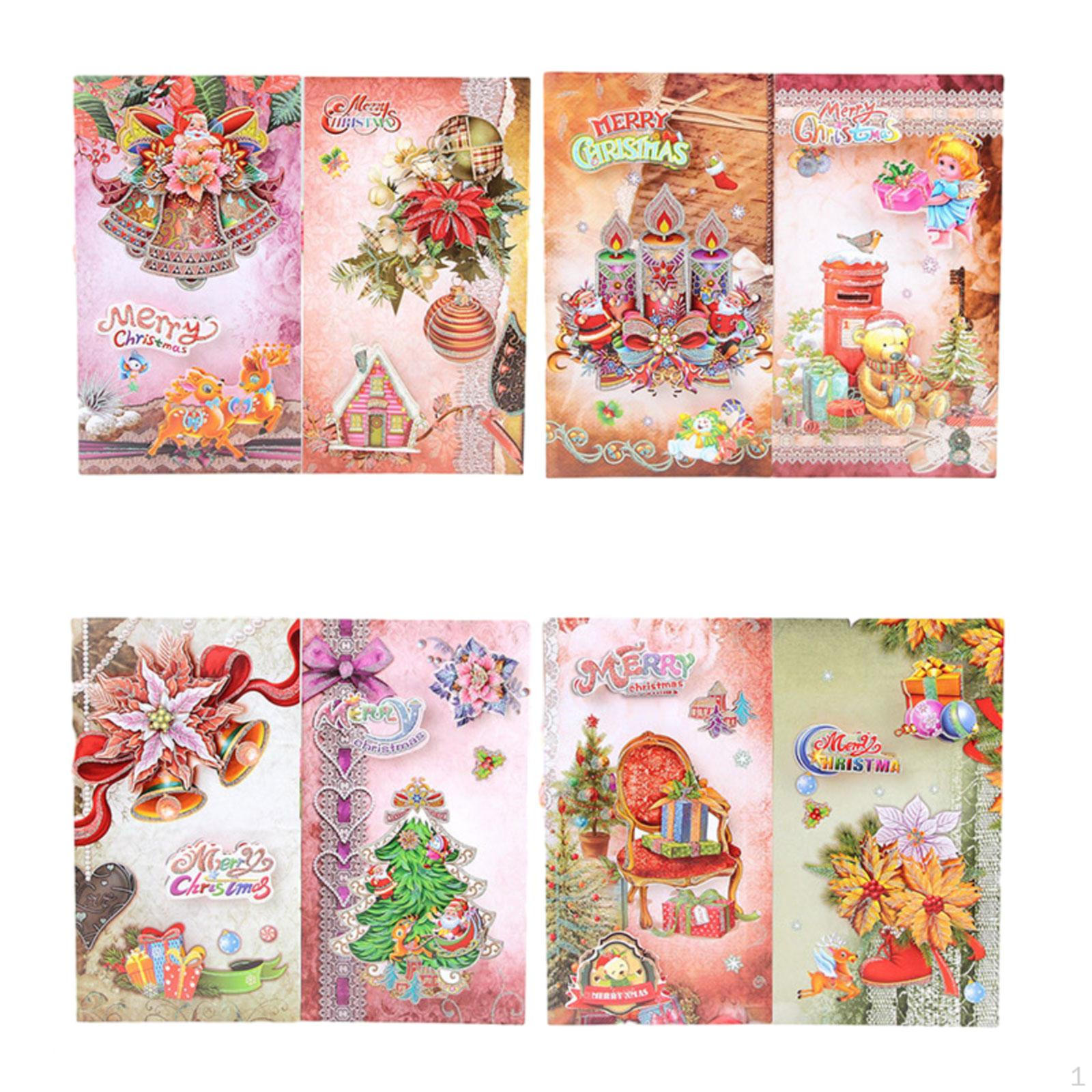 8 шт. набор рождественских поздравительных открыток праздничные поделки сезон милые украшения благословение карты для Style C
8 шт. набор рождественских поздравительных открыток праздничные поделки сезон милые украшения благословение карты для Style C