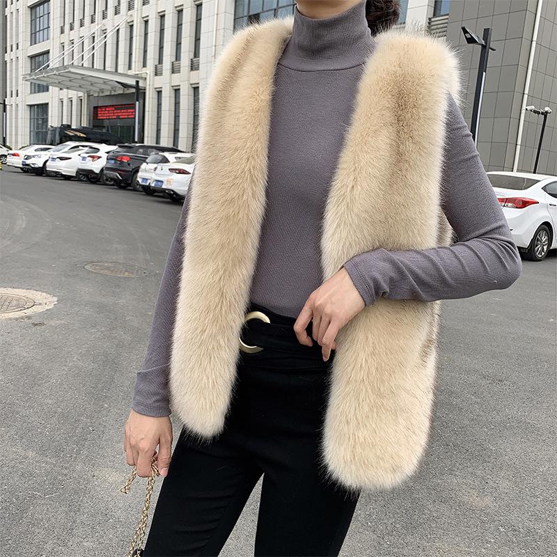 Autumn and winter new imitation fur vest women s short mink velvet vest vest vest vest S білий
Autumn and winter new imitation fur vest women s short mink velvet vest vest vest vest S білий