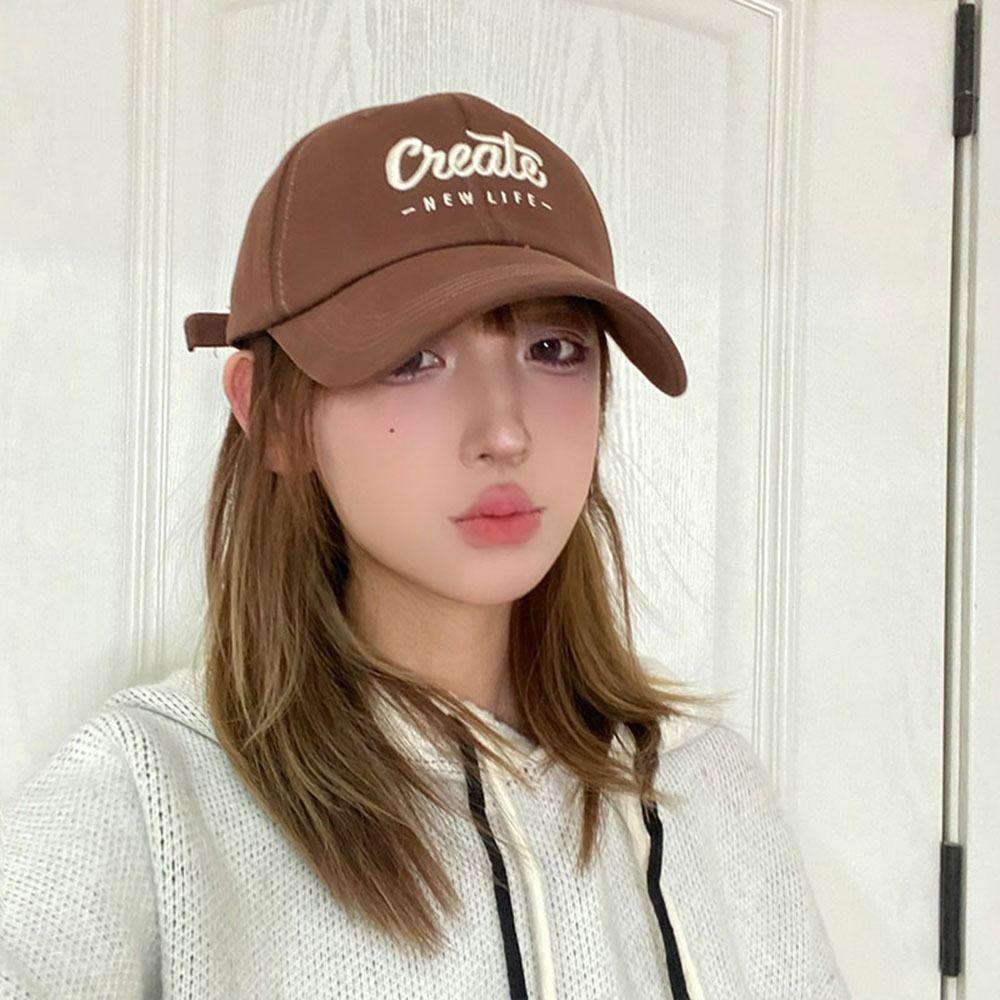 Girls Travel Korean Style Cotton Sunshade Cap Snapback Hat Letter Baseball Cap Sun Cap Visors Cap
Girls Travel Korean Style Cotton Sunshade Cap Snapback Hat Letter Baseball Cap Sun Cap Visors Cap