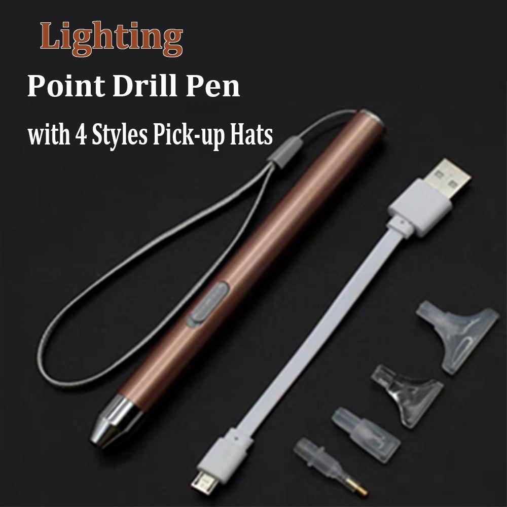 Rechargeable Sewing Accessories Cross Stitch Diamond Painting Pen Point Drill Pen Lighting USB
Rechargeable Sewing Accessories Cross Stitch Diamond Painting Pen Point Drill Pen Lighting USB