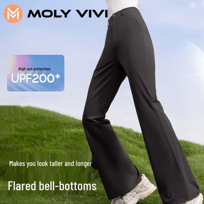 MOLY VIVI Women s High-Waist Flared Sports Pants M
MOLY VIVI Women s High-Waist Flared Sports Pants M