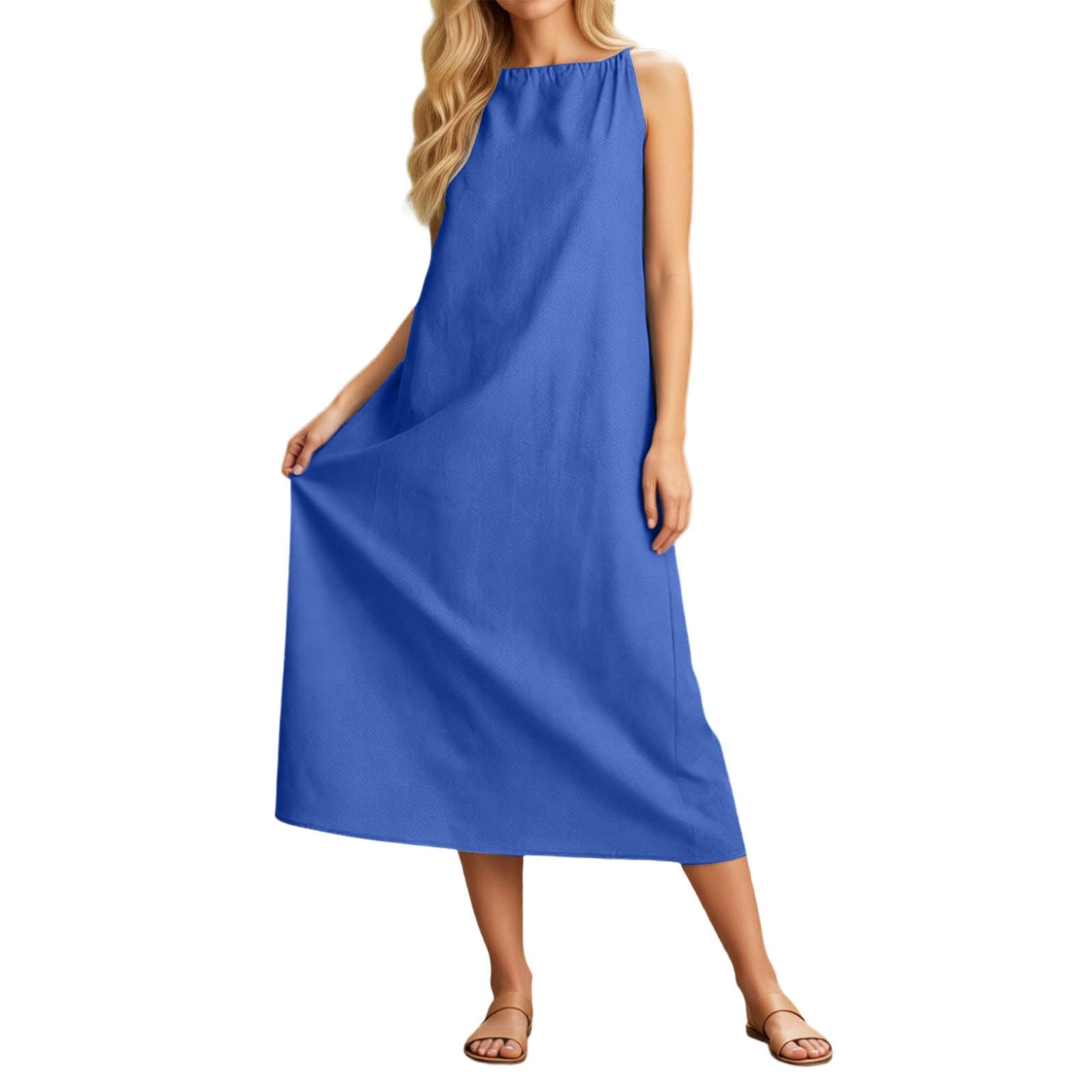 Ladies Casual And Fashionable Dress, Long Skirt XL синій
Ladies Casual And Fashionable Dress, Long Skirt XL синій