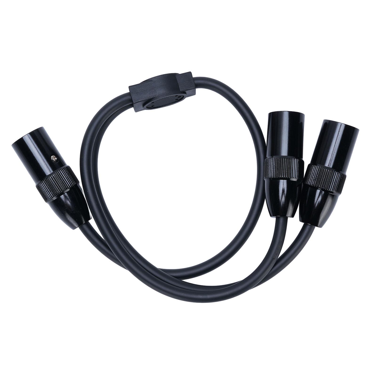 3 Pin XLR Male to Male XLR Cable Y Cable Balanced Microphone Cord Sound Adapter XLR Y Splitter
3 Pin XLR Male to Male XLR Cable Y Cable Balanced Microphone Cord Sound Adapter XLR Y Splitter