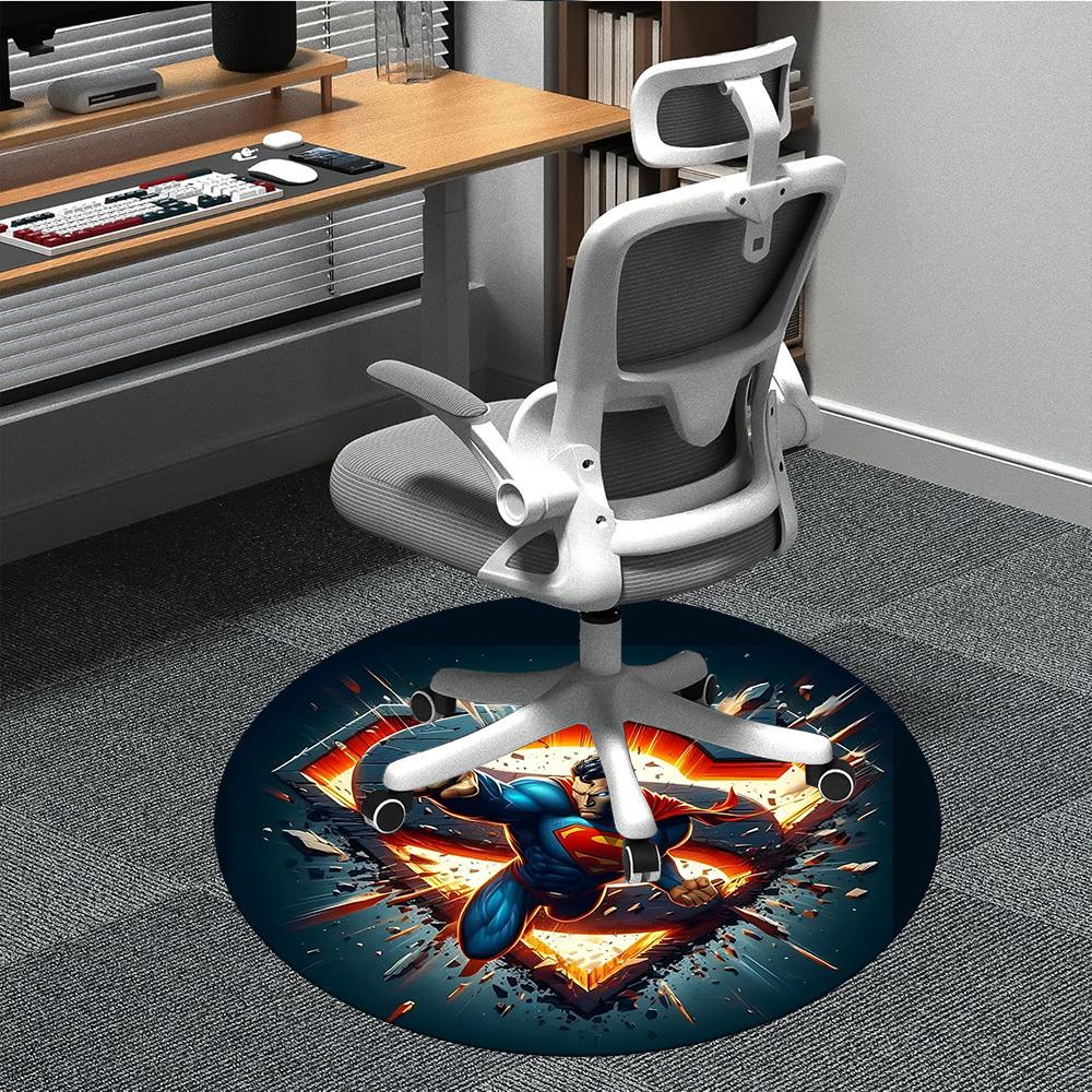 1pc Superman Logo Chair Carpet for Office Non-Slip, Indoor Non-Slip Washable Carpet, Non-Shedding Mat For Office yy251030006 80cm by 80cm
1pc Superman Logo Chair Carpet for Office Non-Slip, Indoor Non-Slip Washable Carpet, Non-Shedding Mat For Office yy251030006 80cm by 80cm