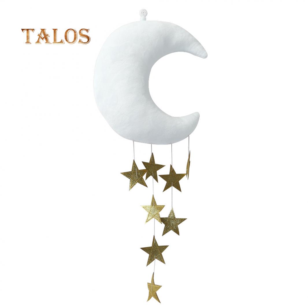 Настенный фон для детской комнаты, висячие лунные звезды, фаршированный декор для украшения детской спальни White + Golden
Настенный фон для детской комнаты, висячие лунные звезды, фаршированный декор для украшения детской спальни White + Golden